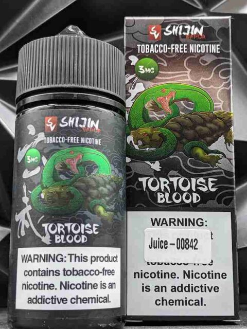 SHIJIN VAPOR 100ML TORTOISE BLOOD 3MG