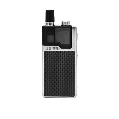 LOST VAPE ORION CHIP DNA GO SILVER TEXTURED CARBON FIBER