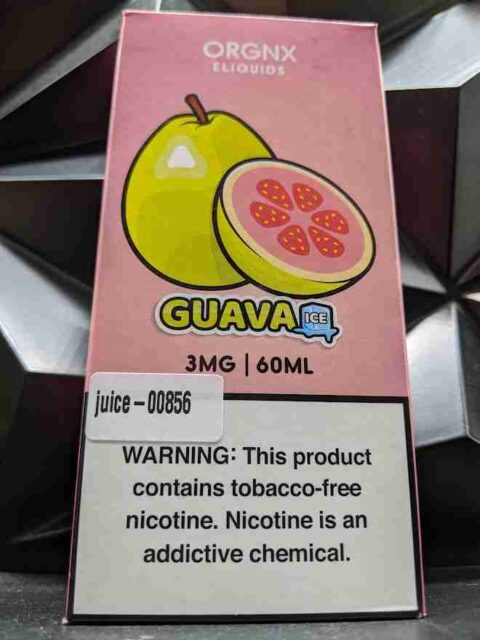 ORGNX 60ML GUAVA ICE 3MG