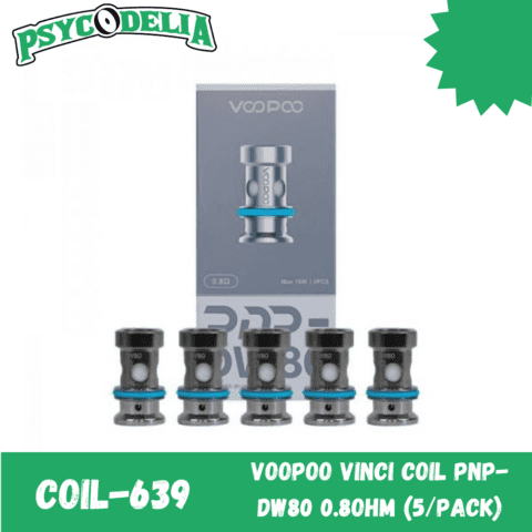 Voopoo Vinci Coil PnP-DW80 0.8ohm (5/pack)