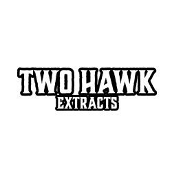 Logo de marca two hawk extracs